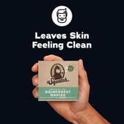 Dr. Squatch Men's Soap, Natural Bar Soap for Men, Rainforest Rapids, 5 oz