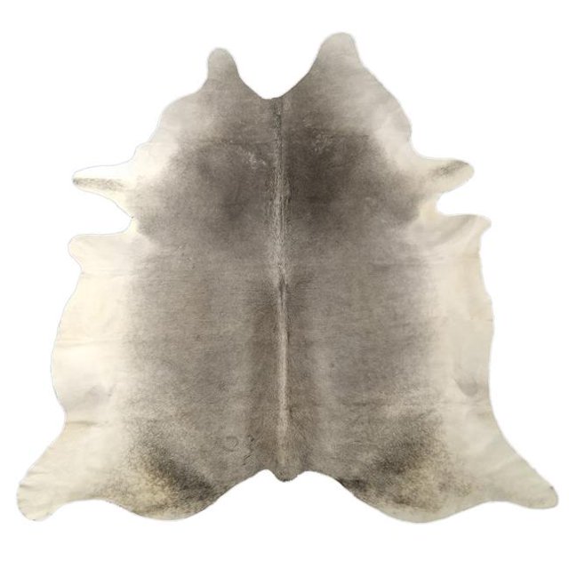 Natural Grey Brazilian Cowhide Rug - Extra large