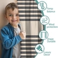 thumbnail image 3 of Blackout Kids Curtains,Brown Boho Geometric Pattern Childrens Insulated Curtains Set Of 2,Bedroom Essentials,Toddler Room Decor 42x54in(106x137cm), 3 of 5