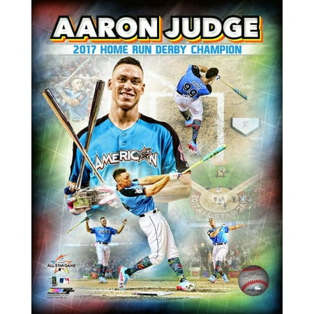 Aaron Judge 2017 Home Run Derby Champion Composite  88th MLB All-Star Game Photo