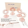 thumbnail image 4 of 20 PCS Fil Table Photo Photo Titulaire Plaqué Or Réutilisable Carte de Table avec Clip Ferme, 4 of 8