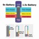 thumbnail image 4 of BT886 Battery Power Tester Digital Display Portable Battery Capacity Indicator - Black, 4 of 5