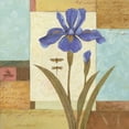 thumbnail image 2 of Gladding, Pamela 12x12 Black Ornate Wood Framed with Double Matting Museum Art Print Titled - Blue Passage I, 2 of 4