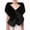 Black-48"/125cm, variant on Black 48"/125cm Women's Winter Faux Scarf Wrap Collar Shawl Shrug