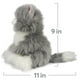 thumbnail image 4 of Peluche GUND Camilla Kitten Cat de 9 pulgadas para niños de 1 año o más, color gris y blanco, 4 of 9