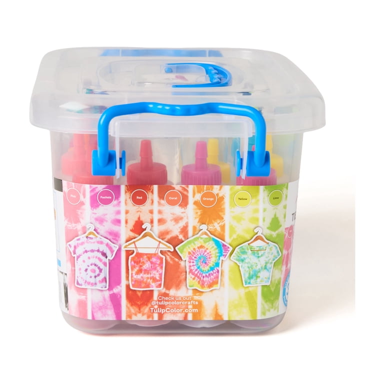 Tulip One-Step Crafts Tie-Dye Party Kit: 123 pieces for Group Fun