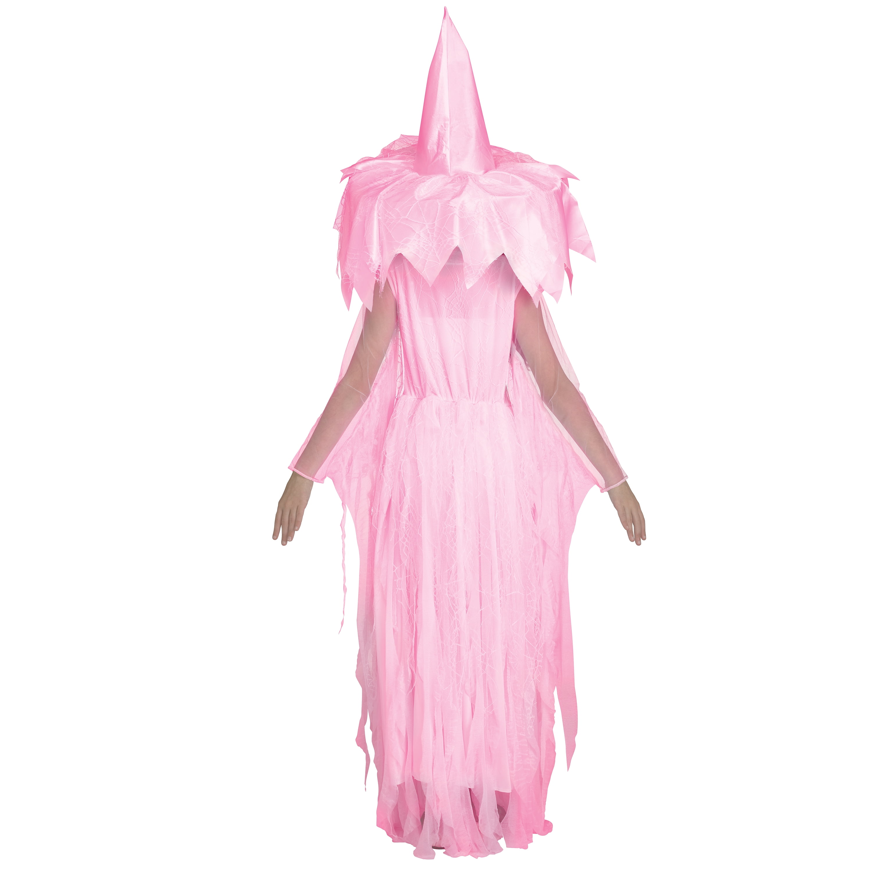 Tattered Witch Halloween Costume for Children, Girl's Size L (10/12), by Way to Celebrate