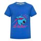 thumbnail image 1 of Playera MrBeast Niño Niña Casual Moda Verano Pantera Azul Ropa Infantil Algodón Cómoda Regalo Estampado Estilo Juvenil Fans, 1 of 4