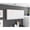 White, variant on Black Wall Cabinet, American Style | Great for Kitchen Storage, Keeps Pristine