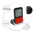 thumbnail image 5 of Unique Bargains Digital Meat Thermometer with 2 Probes and LCD Silver Curved Needle, 5 of 6