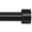 32" to 168", variant on Adjustable Curtain Rod 32" to 168" Industrial Rustic Black for Indoor Outdoor Use