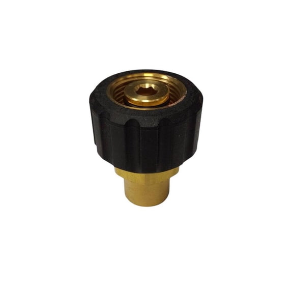 NEW PRESSURE WASHER FITTING 1/4 F X M22F HIGH PRESSURE BRASS 2 IN KIT ( PPH1 )