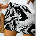 thumbnail image 2 of Summer Saving! Yievot Women's Shorts Pant Casual Summer Drawstring Floral Printed Comfy Elastic High Waist Running Shorts with Pockets Womens 2024 Fashion Clothing on Clearance, 2 of 6