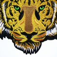 thumbnail image 5 of 2 pegatinas de tela con cabeza de tigre, 25,5 cm, parches termoadhesivos de tigre para ropa o mantas, parches termoadhesivos bordados de tigre, parches de tela bordados, parches termoadhesivos DIY, 5 of 5