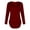 Red, variant on Long Sleeve Shirts for Women Long Sleeve V T Shirt Blouse Top Neck Strap Blouse Long Sleeve Tops