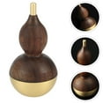 thumbnail image 2 of 1 pieza de calabaza de nogal de cobre puro para decoración del hogar, adorno artesanal de calabaza., 2 of 8