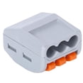 thumbnail image 4 of Bloque De Terminales De Conductor De Cable De Iluminación De 3 , Conector Rápido De Cable, Proyectos De Cableado Doméstico De Palanca De Terminal Para Barco, 4 of 7