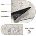 thumbnail image 6 of Large Area Rugs for Living Room Bedroom, Abstract Airline Route 5'x8' Rug Washable Carpet Runner Indoor Outdoor, Vintage Aircraft Arrows Non Slip Floor Mats Rug for Kitchen, Bathroom, 6 of 8