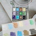 thumbnail image 3 of ZHXXCUM Multicolor Solid Watercolor Pigment Paint Set, 3 of 7