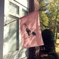 thumbnail image 2 of Caroline's Treasures BB7838CHF Kulang Chicken Pink Check Flag Canvas House Size , Large, multicolor, 2 of 4