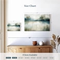 thumbnail image 4 of Elephant Stock Still Evening Waters I Wall Art - Horizontal Canvas Wall Art - Living Room Wall Decor - Abstract Canvas - Beige And Blue Decor By Carol Robinson - 12" x 8", 4 of 8