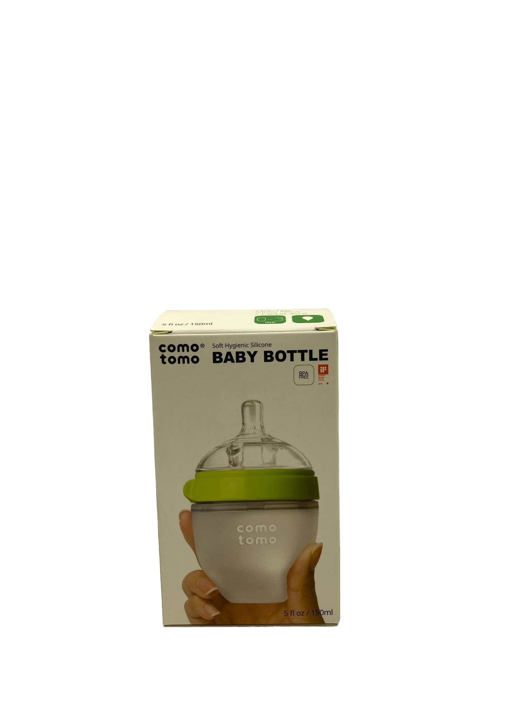 Open Box Comotomo Bottle, Green, 5 Fl Oz