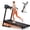 Black2, variant on Folding Treadmill for Home, 3.5HP Quiet Brushless Treadmills with Handle 330 lbs Capacity, 4% Incline, LED Display & APP Control, Compact Foldable Walking Pad for Home Apartment Office
