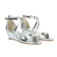 thumbnail image 4 of XY London Sandales Compensées Basses à Brides Kylie pour Femmes, 4 of 5
