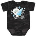 thumbnail image 3 of Inktastic Are You Yeti for Christmas with Yeti Holding Christmas Tree Boys or Girls Baby Bodysuit, 3 of 5