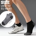 thumbnail image 2 of Bocaoying 9 Pairs Low Cut Ankle Socks for Men, Cushioned Running Cotton Socks, Non Slip No Show Socks, Breathable Sport Socks, Comfortable Liner Athletic Socks (Size 7-11.5), 2 of 7