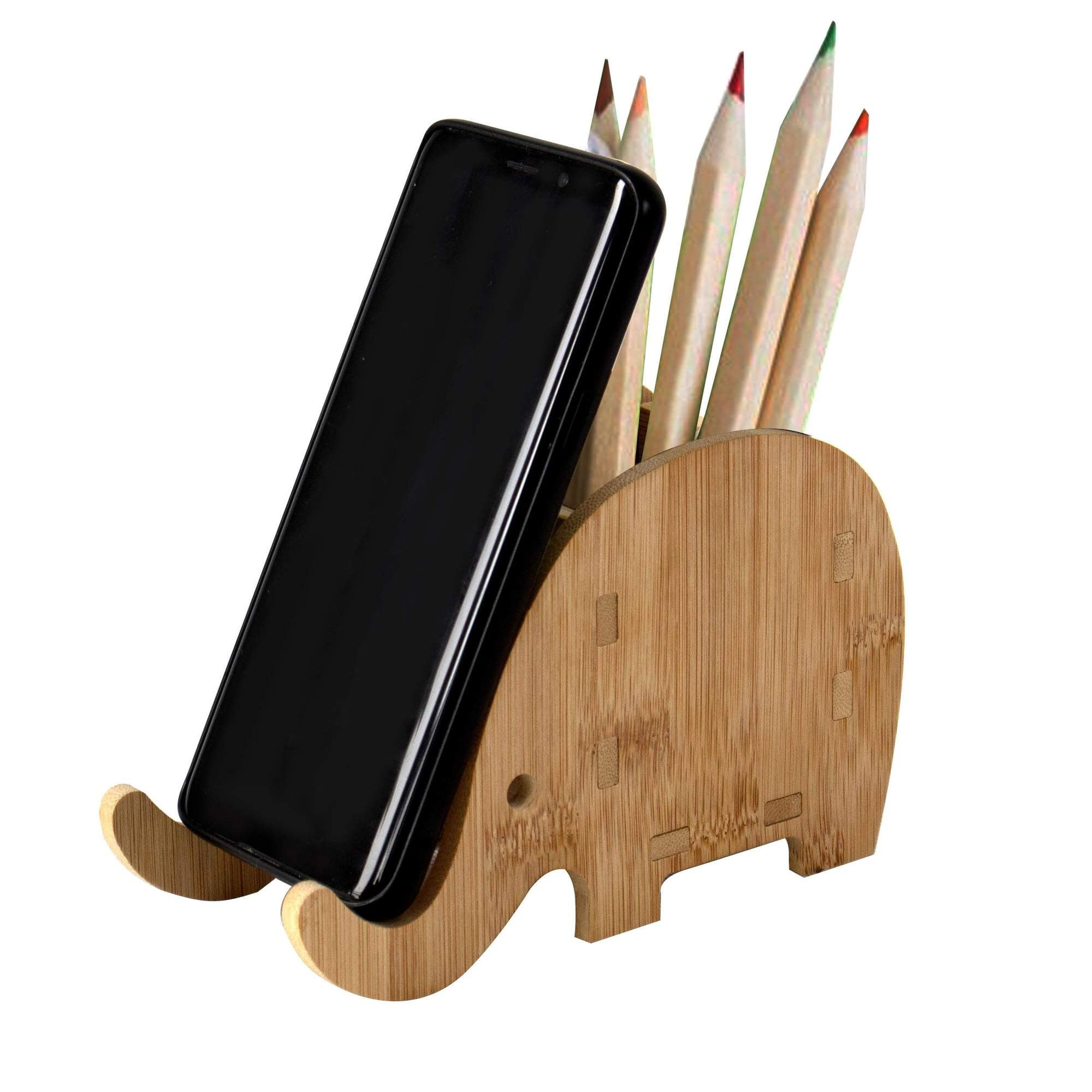Details about   Box Colorful Pattern Desktop Organizer Pen Barrel Elephant Pencil Holder 