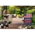 thumbnail image 5 of Independense Day Burlap Garden Flag Double Sided Premium Fabric Fourth of July Fireworks Background Usa Independence Day Outdoor Decoration Banner for Yard Lawn 12.5" x 18", 5 of 6