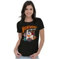 thumbnail image 3 of PACMAN Spooky Nightmare on Pac Street Women's T Shirt Ladies Tee Brisco Brands S, 3 of 5