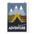 thumbnail image 2 of Say Yes to Adventure, Tent (9x12 Wall Art Print, Home Decor), 2 of 3