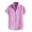 Pink, variant on JWZUY Mens Regular Fit Classic Tshirt Short Sleeve Crewneck Fashion Striped Shirts Tops Black M