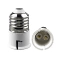 thumbnail image 1 of Bayonet to Screw Bulb Socket Converter Adapter for Ceiling Fans and Chandeliers Light Fixtures Base Replacement, 1 of 6