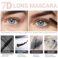 thumbnail image 4 of Long Lasting 7D Waterproof Volume Mascara Black for Fuller Softer Lashes (2), 4 of 8