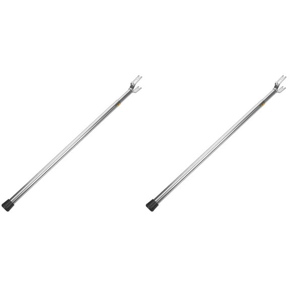 2pcs Telescoping Clothesline Prop Clothing Pole Retractable Clothesline Prop Pole for Indoor Outdoor