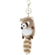 thumbnail image 1 of Llavero decorativo para bolso, colgante para teléfono, llavero de mapache de peluche, 1 of 7