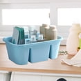 thumbnail image 1 of Colaxi Cleaning Tool Carrier Case Compartments Storage Strong Weight Bearing Convenient Use Multifunction Drop Resistant Storage Box Blue, 1 of 8