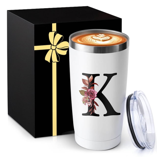 Vaso de café MNZZ de acero inoxidable con aislamiento de 20 onzas