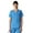 Ceil Blue, variant on Siena 5-Pocket Women's Scrub Top, Comfort Fit, Moisture-Wicking Stretch Healthcare Uniform - Ceil Blue - L