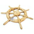 thumbnail image 2 of Wooden Ship Wheel Unpolished (Fat Cruiser AKA Big & Fatty) - (12 Inches), 2 of 3