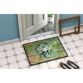 thumbnail image 4 of Day of the Dead Skull with Flowers Doormat 18x27, 4 of 4