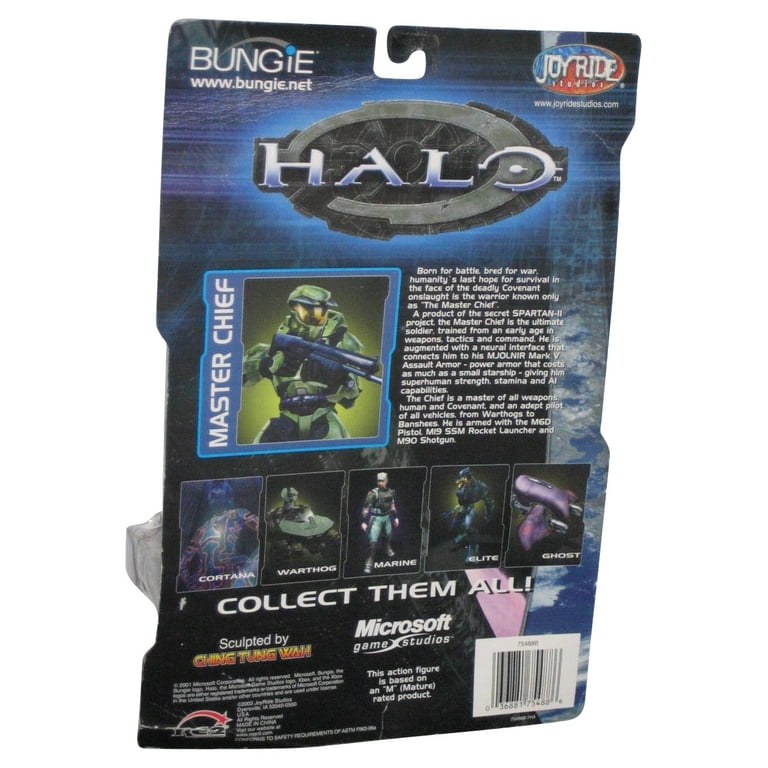 Joyride Halo Series 2 7-Inch Master Chief Green Action