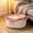 Pink, variant on Cotton Rope Woven Storage Basket 12x8x5in Bow Shape Organizer Bedroom Home,Gray