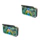 thumbnail image 1 of Minnieouse Monedero de cuero para mujer, Clip para fotos, elegante bolsillo para tarjetas, carpeta para pasaporte, billetera, regalo de Verde Tipo 3 2piezas, 1 of 6