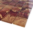 thumbnail image 3 of Summer - 2" x 2" Red, Gold & Brown Glass Tile, 3 of 4