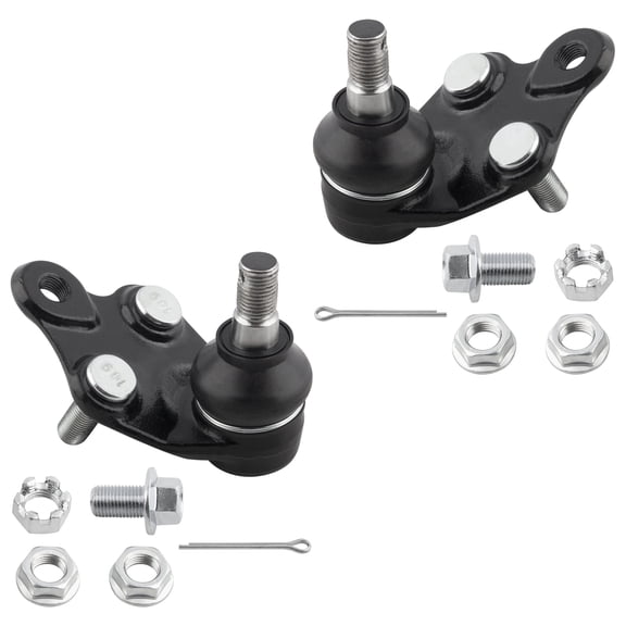 BOXI (Set of 2) Front Lower Driver & Passenger Side Ball Joints fit for Geo Prizm 1989 1990 1991 1992 / for Toyota Corolla 1988 1989 1990 1991 1992 1993 / Replaces K9525 K9523