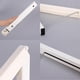 thumbnail image 4 of Folding Wall Mounted Retractable Laundry Rack Clothes Coat Hanger Drying Rack, 4 of 5